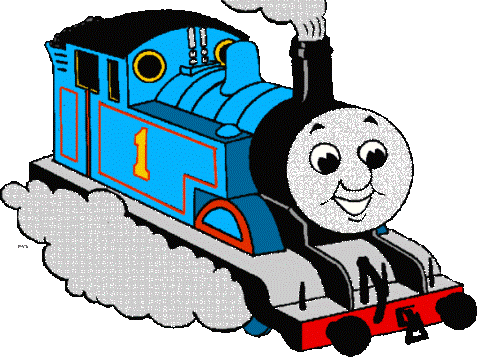 Locomotive Clipart Indian Rail - Transparent Thomas The Train Gif (480x362)