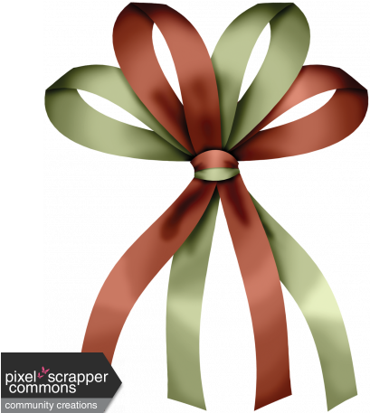 Retro Holly Jolly Bow - Gift Wrapping (456x456)