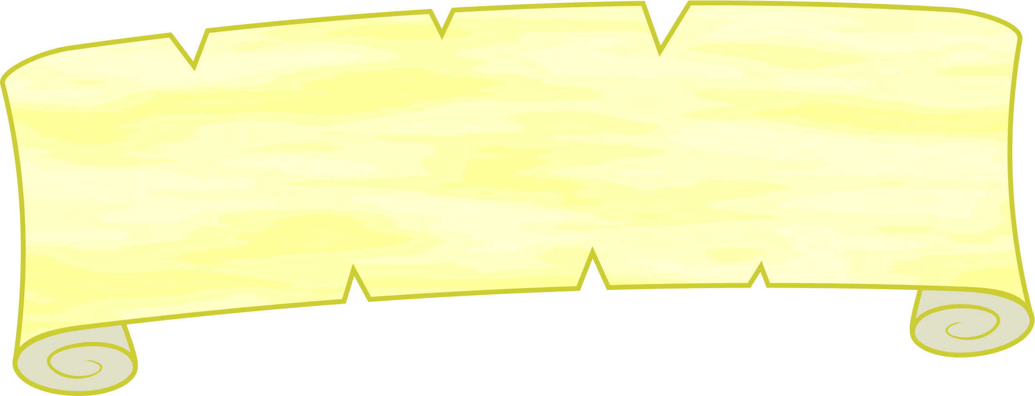 Scroll Clipart Title Pencil And In Color Scroll Clipart - Clip Art (2134x818)