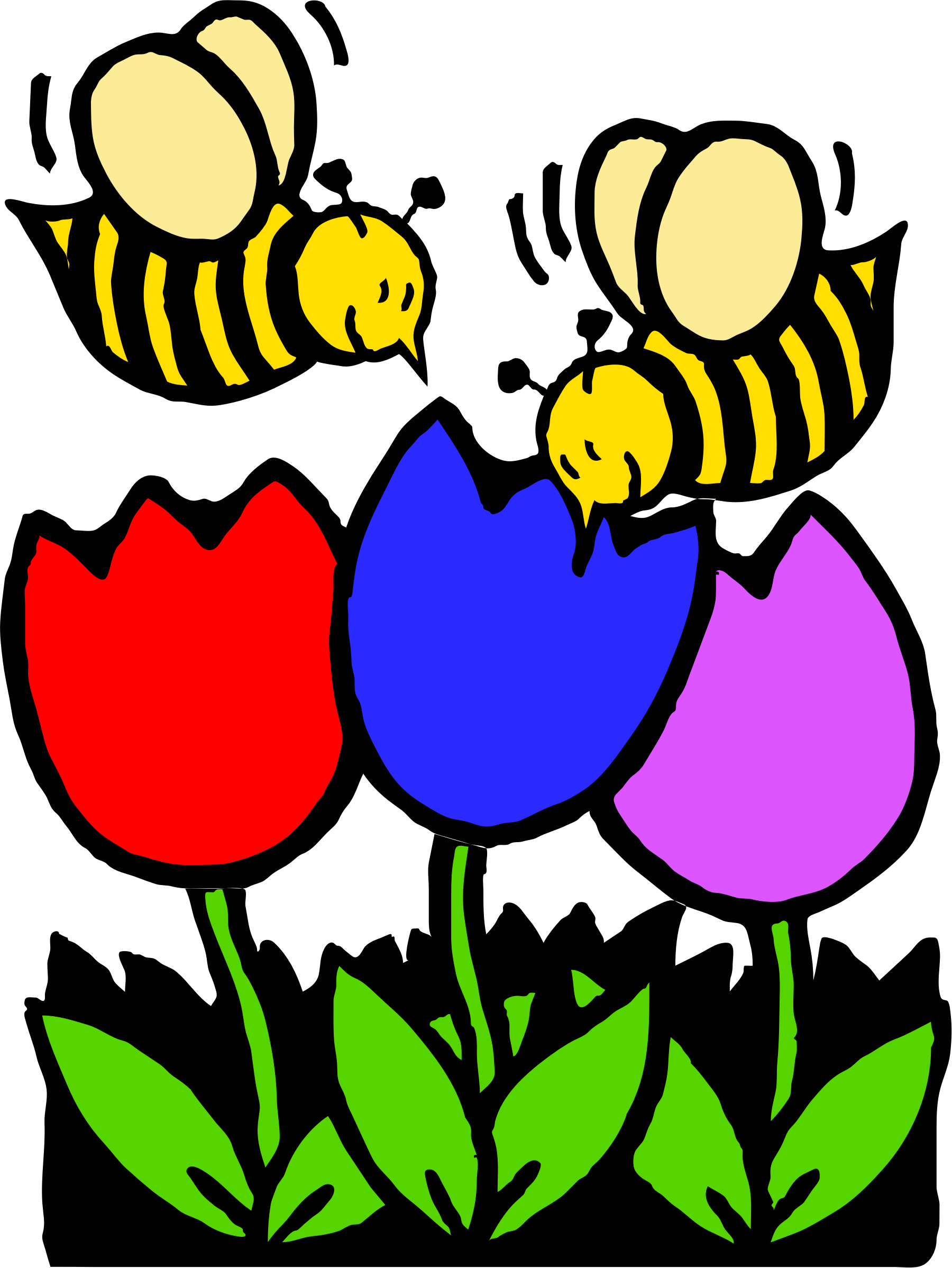 All Photo Png Clipart - Coloring Pic Honey Bee (1800x2397)
