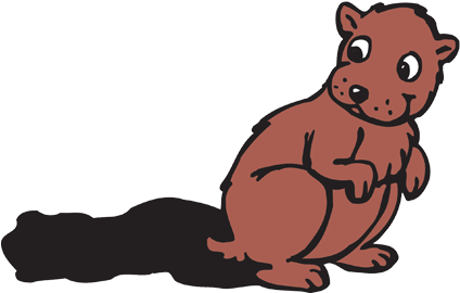 Groundhog Seeing His Shadow (570x270)