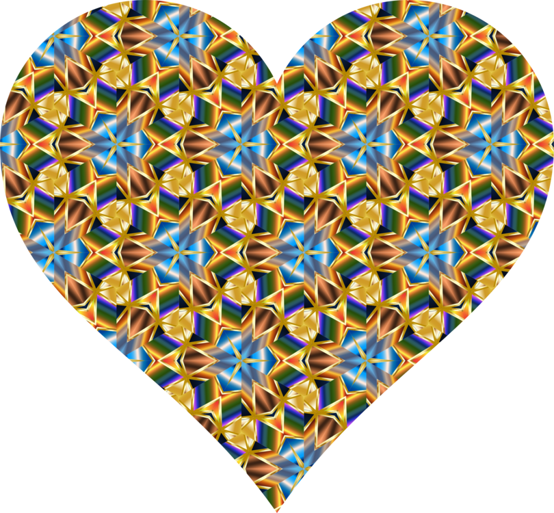 Clip Art-holidays Confetti Heart Computer Icons - Confetti Heart (810x750)