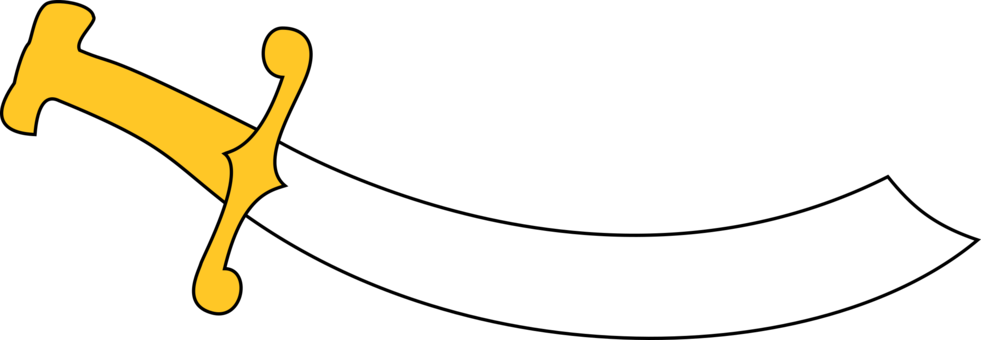 Sword Blade Dagger Computer Icons Knife - Sword Picture Clip Art (981x340)