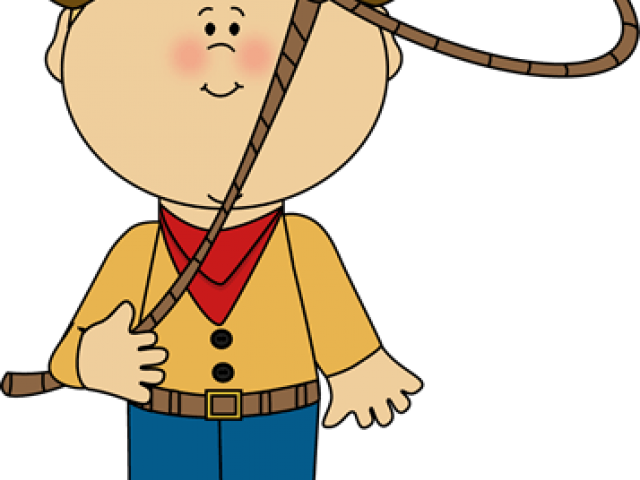 Little Boy Clipart Cowboy - Cowboy Clipart Transparent Png (640x480)