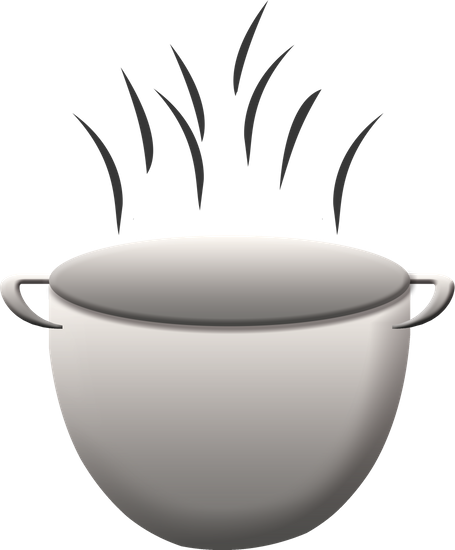 Cooking, Pot, Kettle, Food, Kitchen, Cook, Chef - Cooking Transparent Background (455x550)