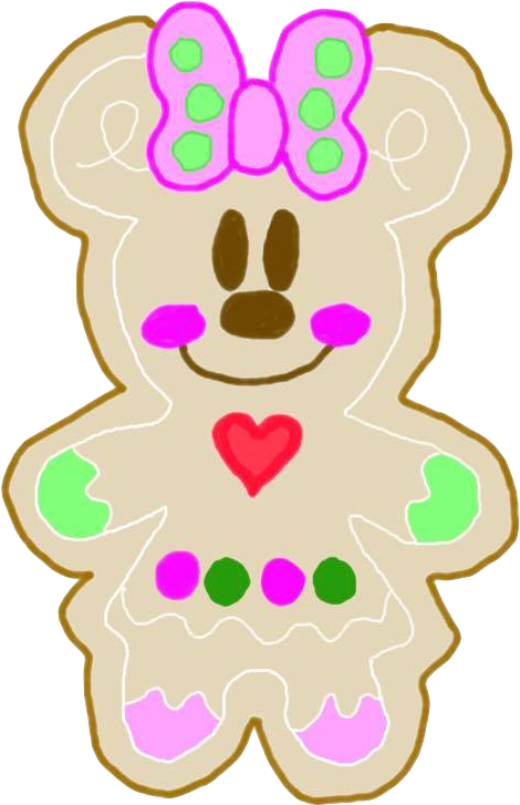 Cute Clipart, Christmas Clipart, Merry Christmas, Gingerbread - Illustration (720x960)