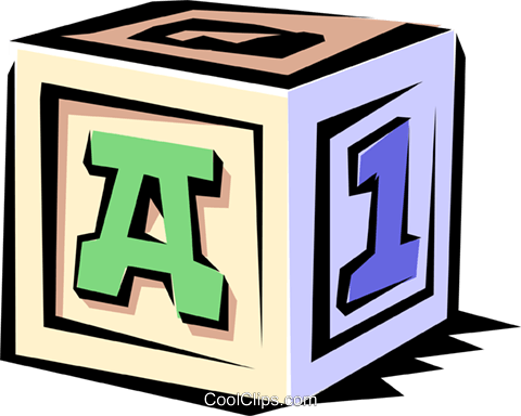 Building Blocks Royalty Free Vector Clip Art Illustration - Atlanta (480x384)