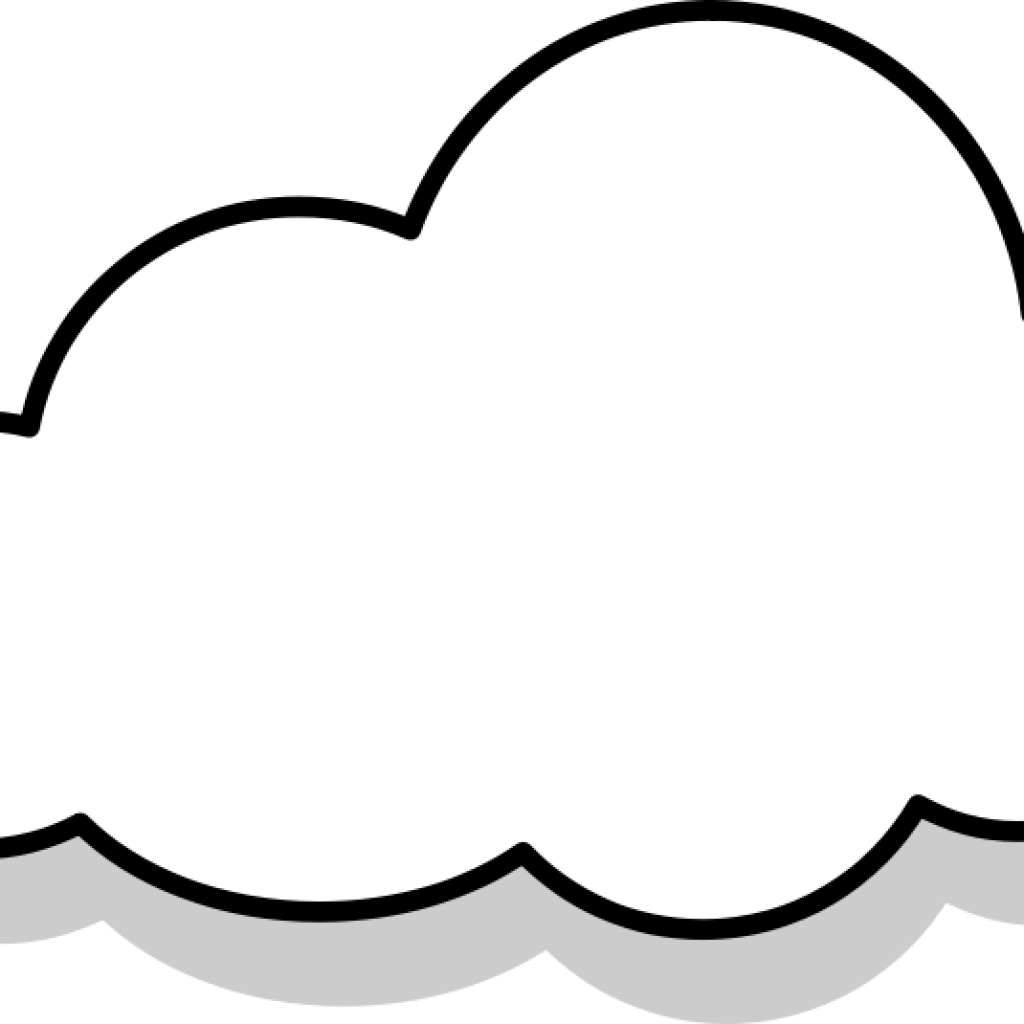 Clouds Images Clip Art Gray Cloud Clipart Clipart Panda - Clip Art (1024x1024)