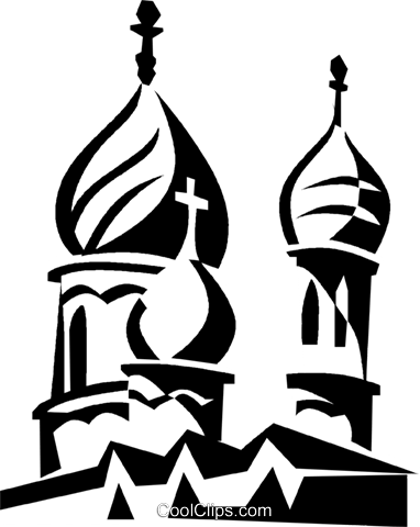 Religious Temple Royalty Free Vector Clip Art Illustration - Illustration (382x480)