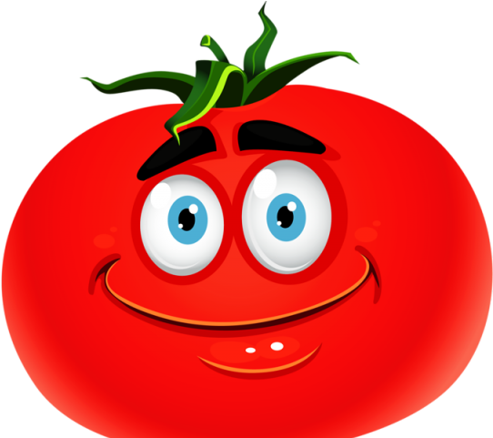 Healthy Food Clipart Tomate - Tomato Clipart Face (640x480)