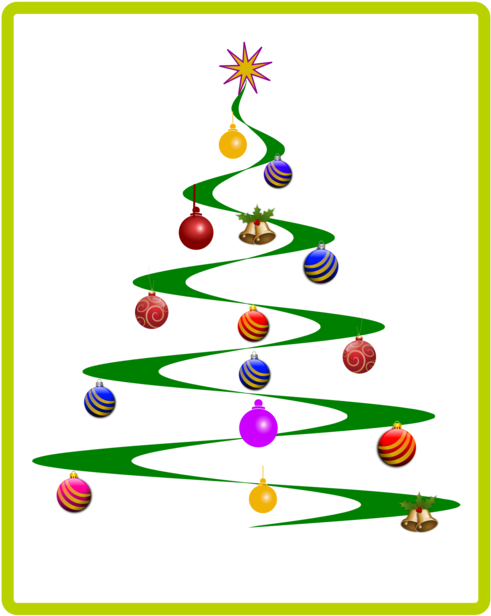 Clip Art Christmas Computer Icons Christmas Tree Christmas - Ornament Christmas Tree Vectors (530x750)