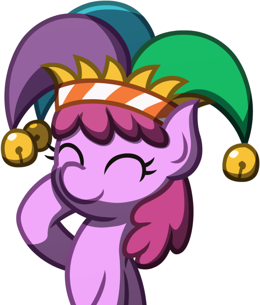 Redenchilada, Berry Punch, Berryshine, Cute, Hat, Jester - Cartoon (1092x1024)