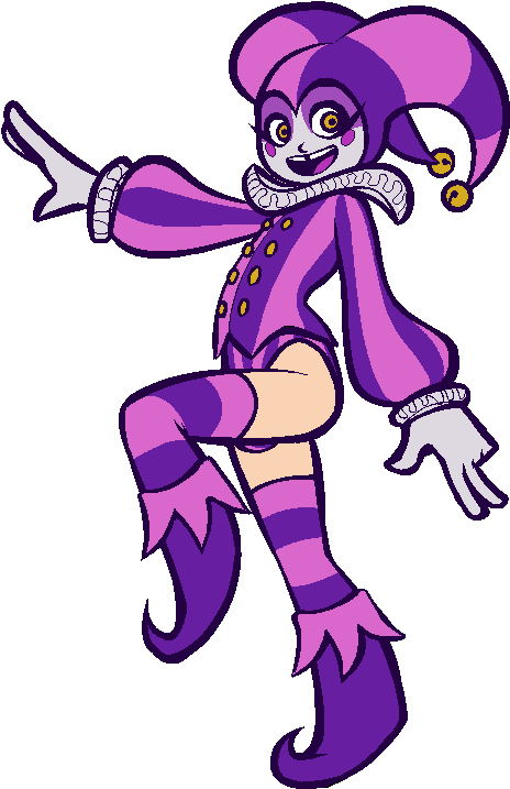 Cartoony Jester - Portable Network Graphics (501x746)