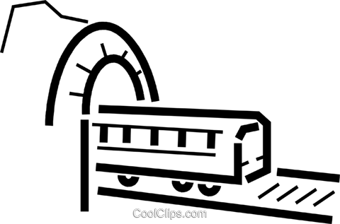 Trains Locomotives Royalty Free Vector Clip Art Illustration - Rail Transport (480x317)
