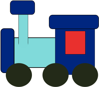 Kiddy Train Clipart Png - Toys Clipart Boy Baby Toys (424x600)