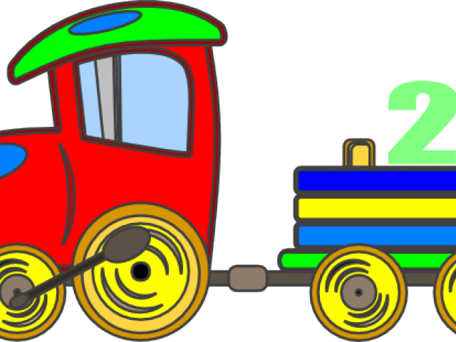 Locomotive Clipart Loco - Toy Train Clip Art (640x480)