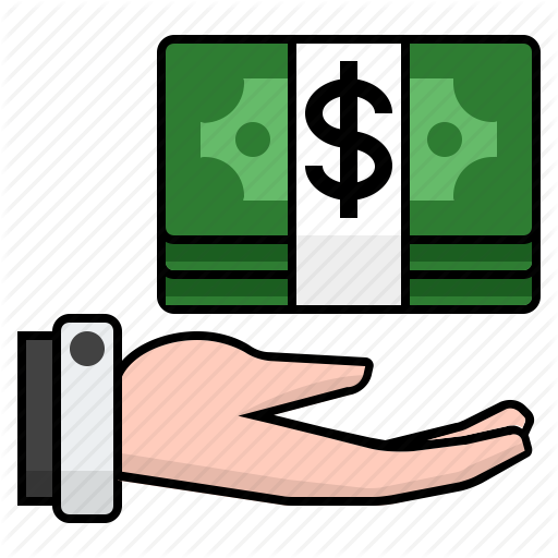 Payment Money Clipart Payment Money Clip Art - Receive Cash Icon (512x512)
