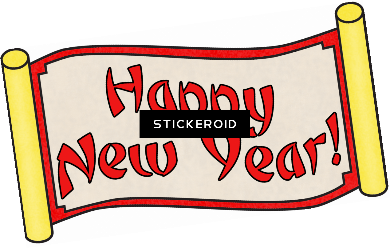 Happy New Year Board - New Year (1269x806)