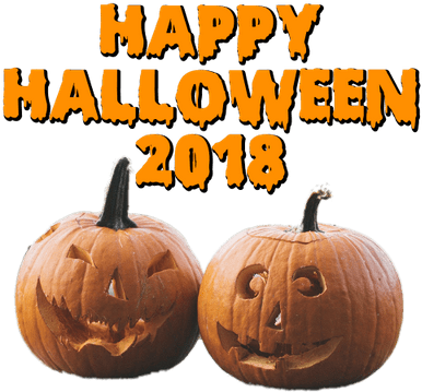 Two Pumpkins Happy Halloween - Happy Halloween Pumpkins (400x400)