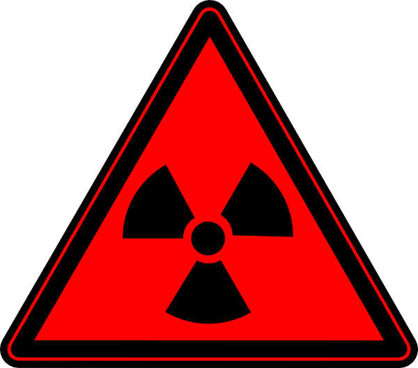 Laser Tag Clip Art N4 - Radiation Symbol (600x529)