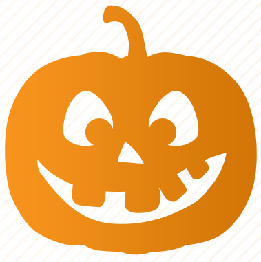 Happy Halloween - Jack-o'-lantern (379x381)