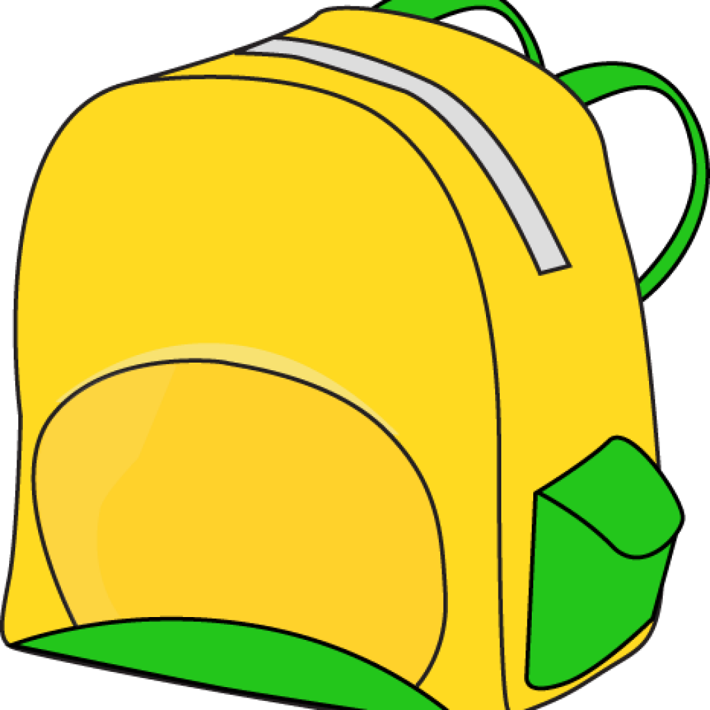 Back Pack Clipart School Backpack Clipart Clipart Panda - Engure Secondary School (1024x1024)