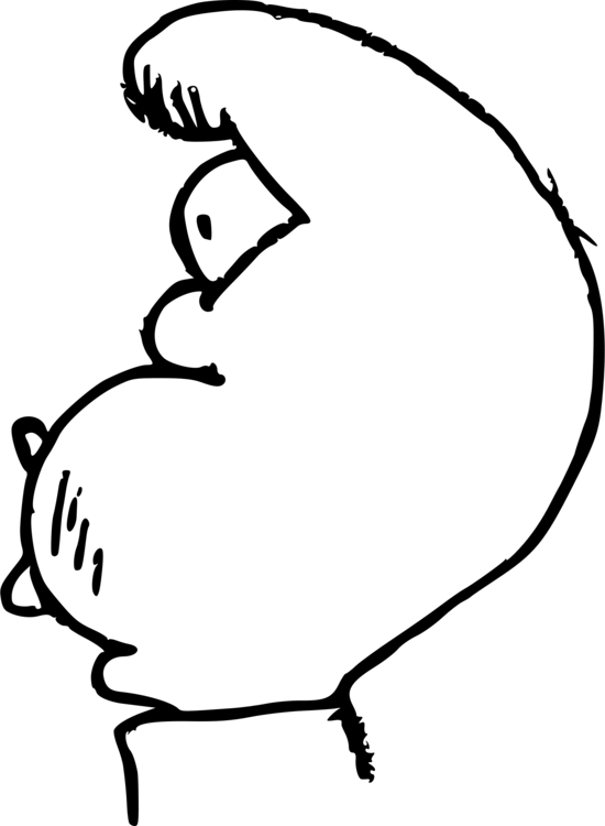 Face Computer Icons Cartoon Line Art Eye - Cartoon (550x750)