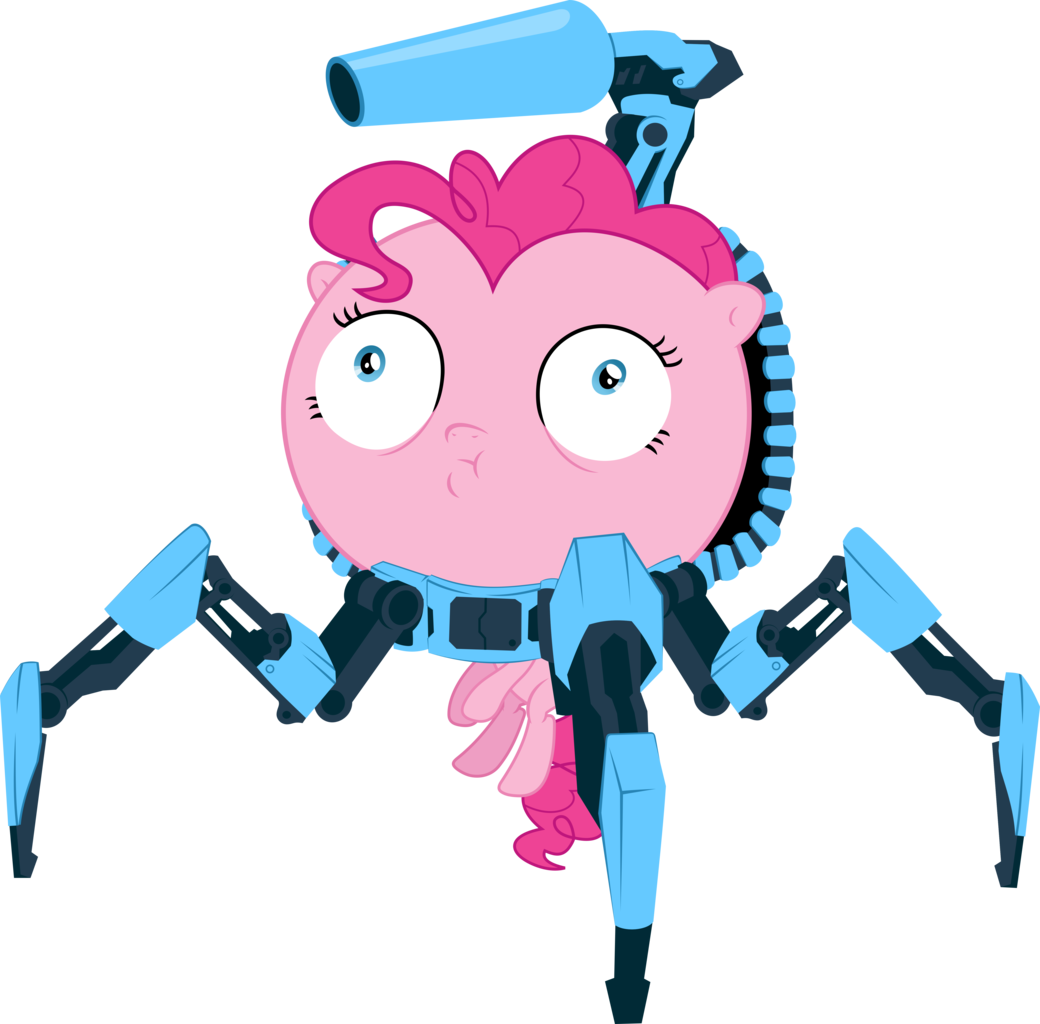 Magister39, Big Head, Doom, Party Cannon, Pinkie Pie, - Cartoon (1040x1024)