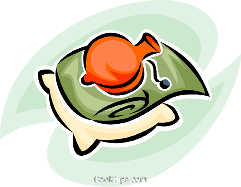 Hot Water Bottle Royalty Free Vector Clip Art Illustration - Illustration (480x373)