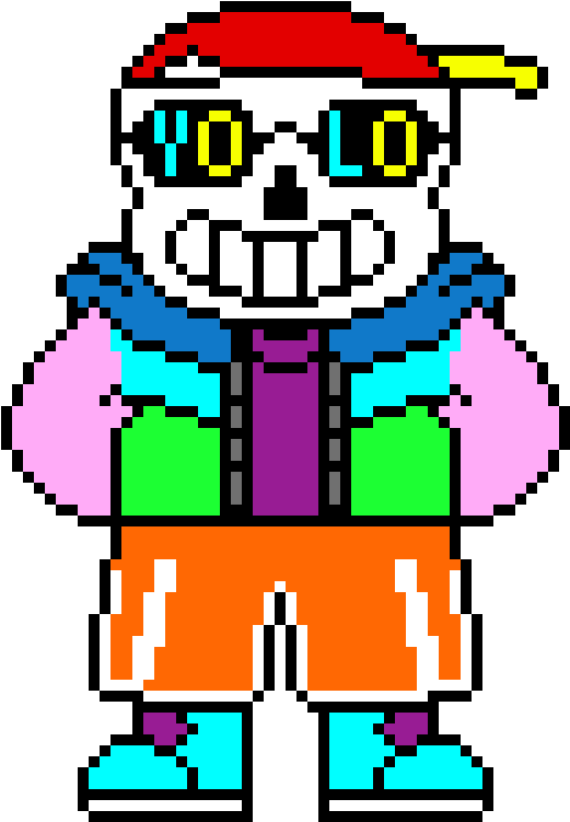 Fresh Sans - Fresh Sans Pixel Art (520x770)
