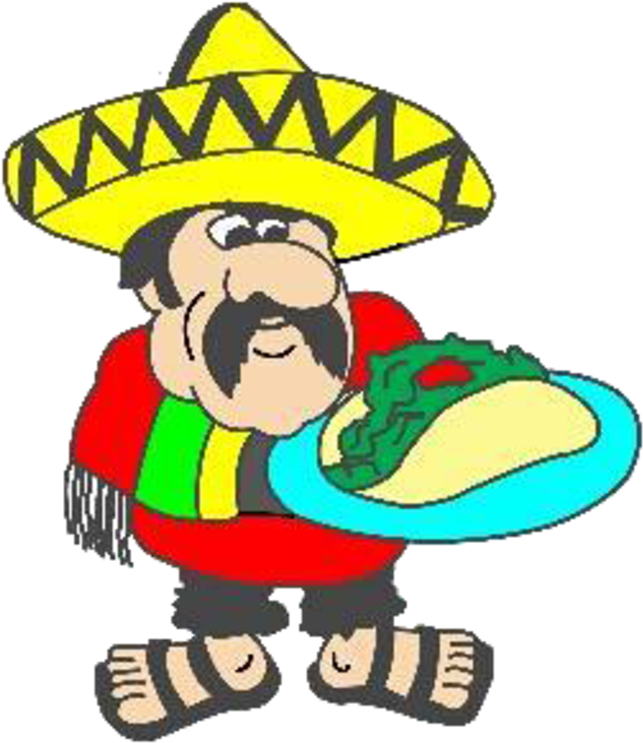 Clip Black And White Burrito Clipart Chicken Fajita - Alfonso's Mexican Food (800x800)