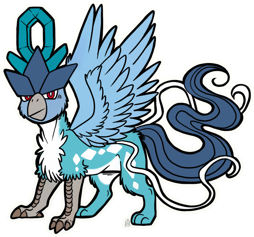 Clip Royalty Free Articuno Drawing Step - Commission (878x818)