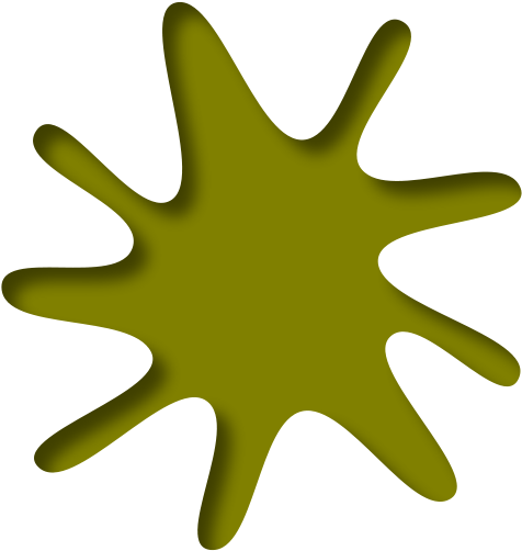 Clipart Png Related To Shield Without Glow - Cut Out Paint Splatter (568x600)