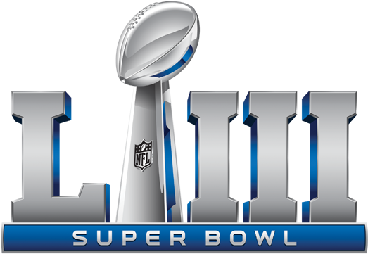 Super Bowl Liii Logo - Super Bowl 52 Trophy (533x533)