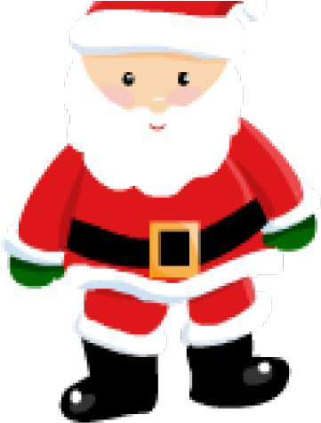 Cute Santa Clipart - Christmas Card (640x480)