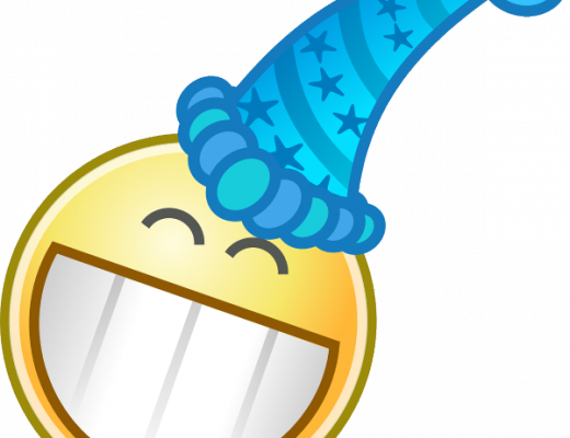 April Fools Day Sneaks Up On Me Every Year, Unless - Smiley Grin (520x400)