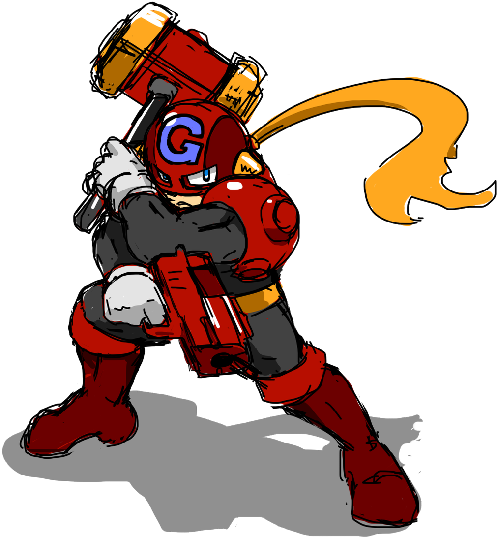 Nintendo Everything On Twitter - Crimson Smasher Gunhammer (1178x1200)