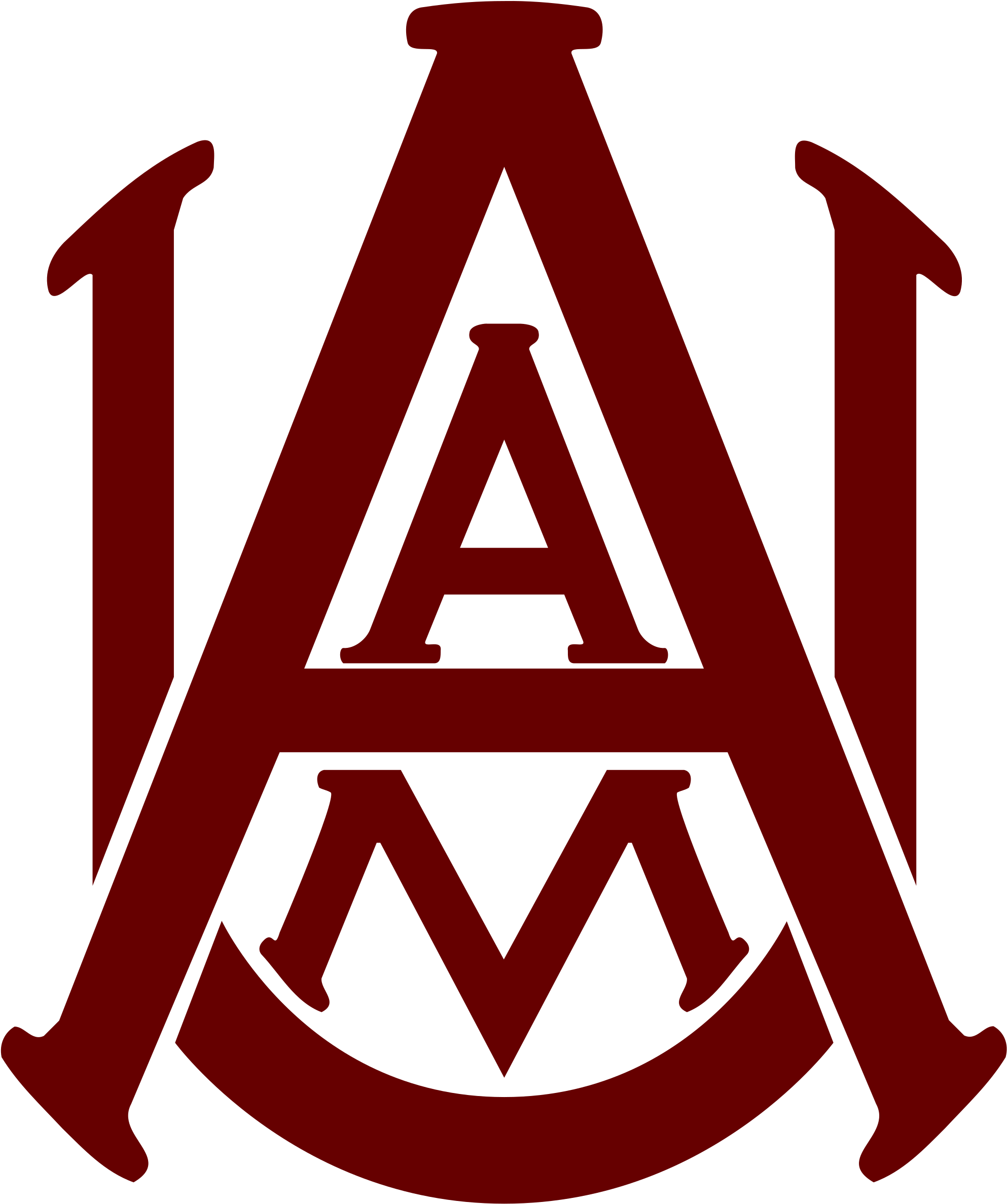 Alabama A&m Bulldogs Logo (2000x2389)