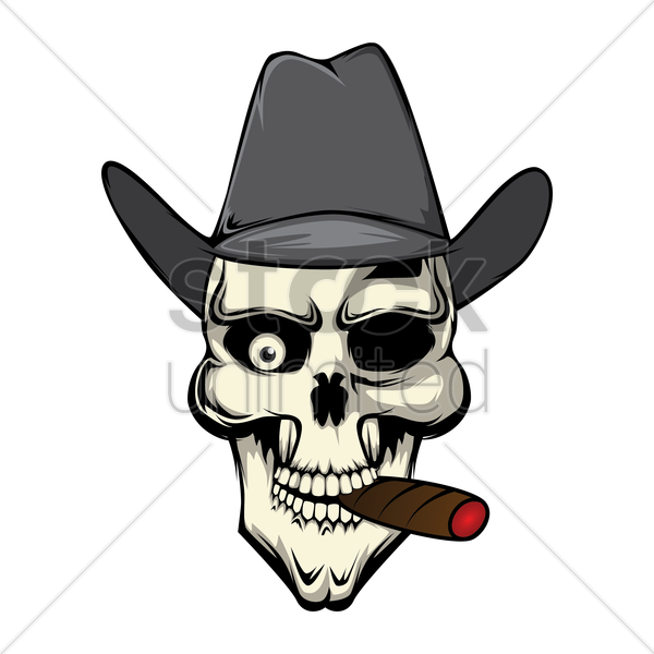 Skull Smoking Vector Clipart Skull Clip Art - Skull And Bones High Resolution Transparent (600x600)