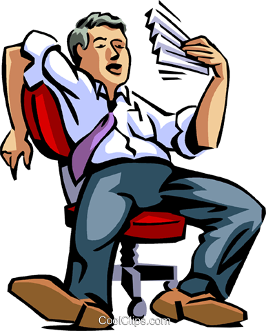 Exhaustion Royalty Free Vector Clip Art Illustration - Erschöpft Clipart (386x480)