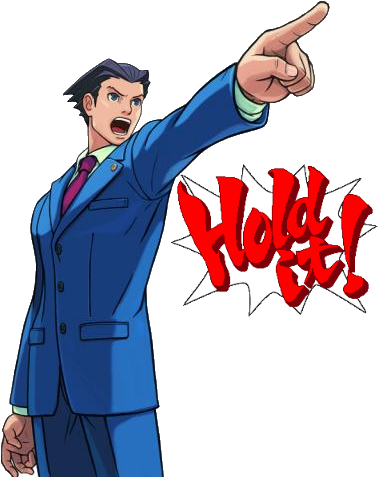 How Could You Need 7,000 Gifs/images I Have Like A - Phoenix Wright Slamming Desk (388x480)