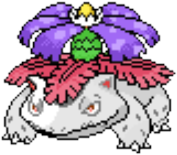 Bellflower Png Transparent Images - Venusaur Sprite (420x420)