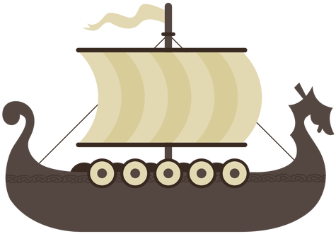 Viking Ship Clipart Flag - Viking Ship Png (512x512)