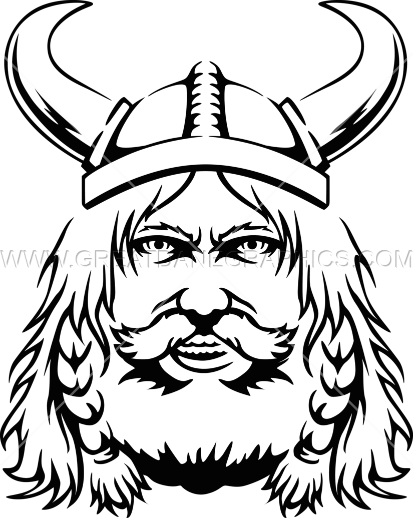 Jpg Transparent Library Viking - Cool Viking Clipart With Beard (825x1035)