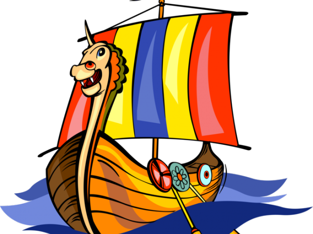 Viking Ship Clipart Dragon - Viking Ship (640x480)