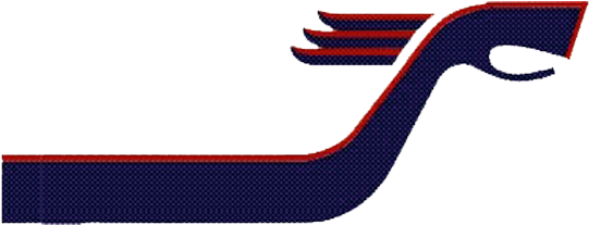 Rune Monø Designed The First Ever ”viking Longship - Scandinavian Airlines System Old Logo (600x206)