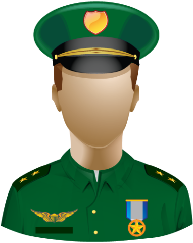 Military Transparent Image - Military Icon Png (400x505)
