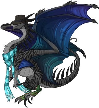 She's A Punk Rocker Gal, Often Wearing Leather And - Stormcatcher Flight Rising (350x350)