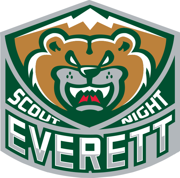 Scout Patch - Everett Silvertips Logo Png (629x623)