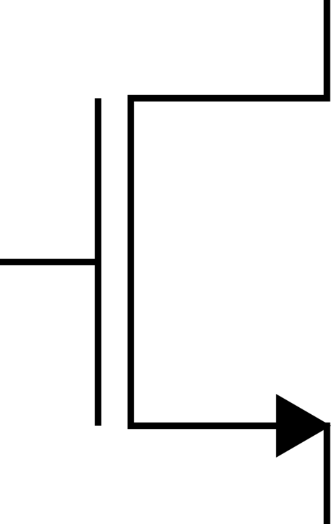 Field-effect Transistor Mosfet Nmos Logic Cmos Computer - Nmos Png (474x749)